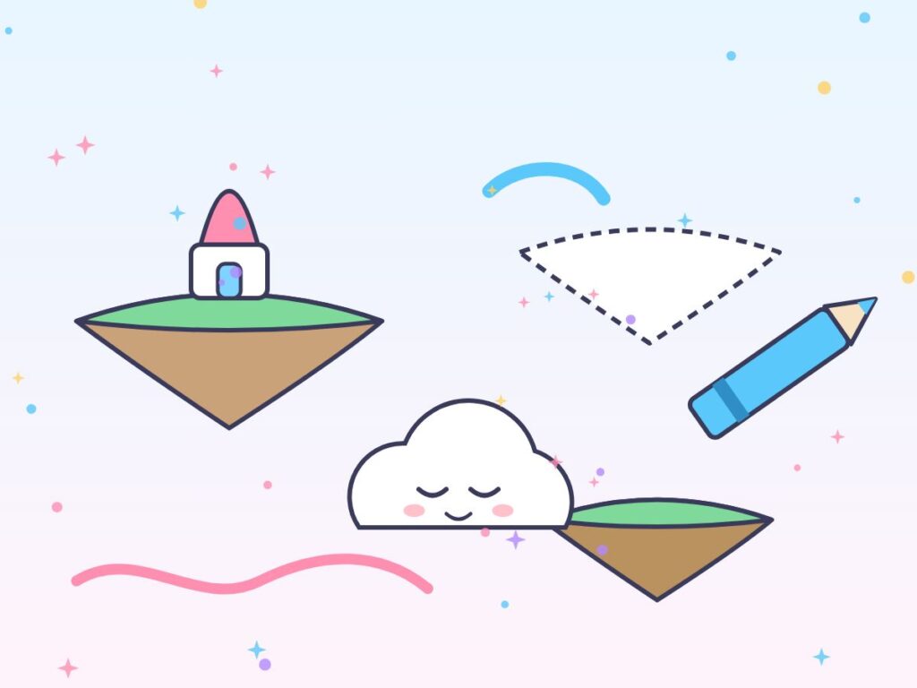 Original placeholder artwork for Doodle Dreamland