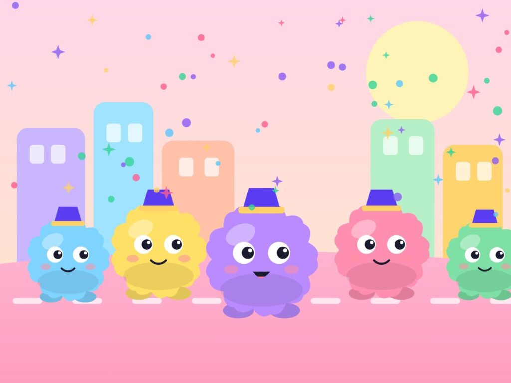 Original placeholder artwork for Puffle Parade