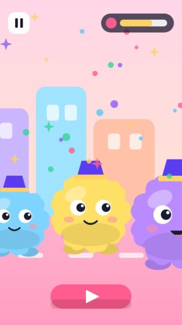 Placeholder gameplay screen 1 for Puffle Parade